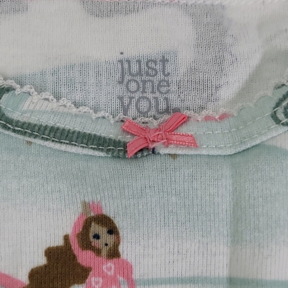 New! Set of 2 Carter's Toddler & Baby Matching Pajama Princess Long Slee… - Picture 7 of 11
